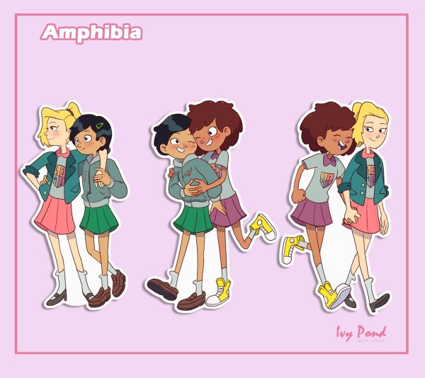 Стикеры амфибия