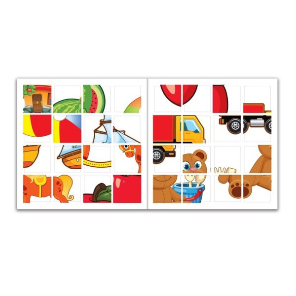 Три кота наклейки пазлы