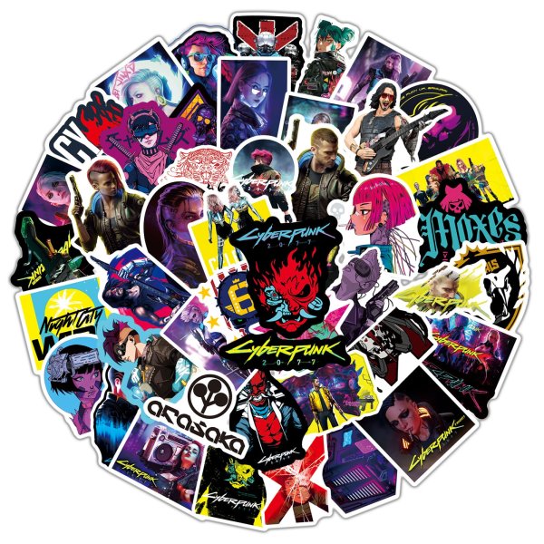 Cyberpunk 2077 наклейки