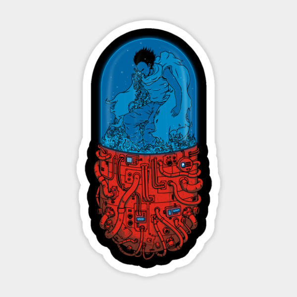 Киберпанк наклейки