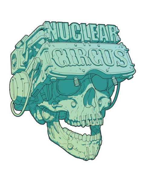 Киберпанк наклейки