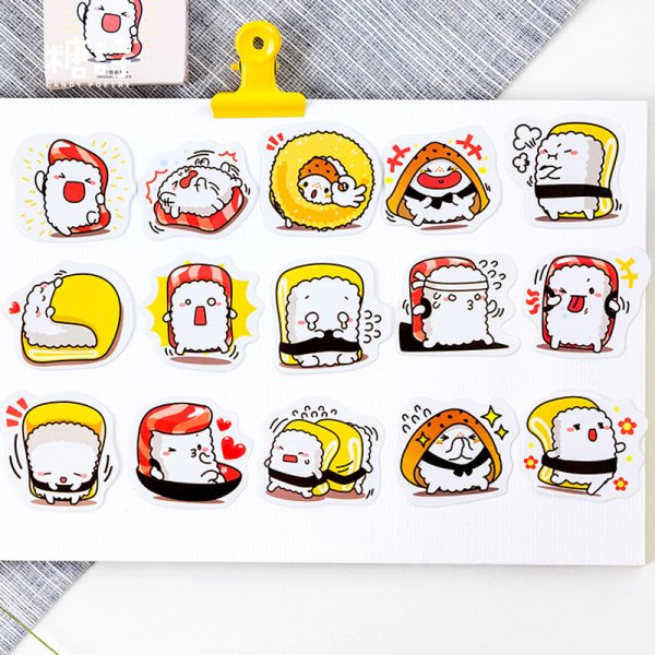 Наклейки роллы