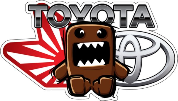 Domo kun наклейка