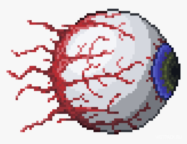 Террария босс глаз Ктулху