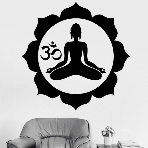 Трафарет йога