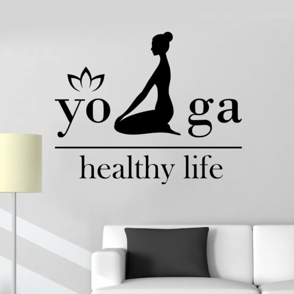 Наклейки для йоги