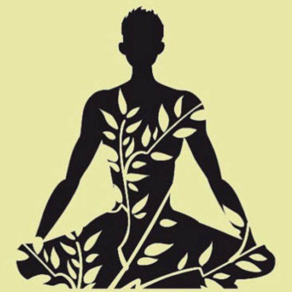 Трафарет йога