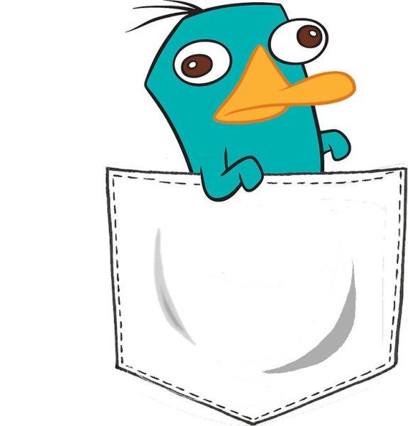 Стикеры Перри Утконос телеграмм