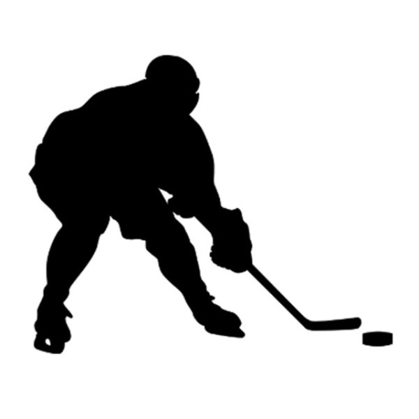 Наклейка хоккеист