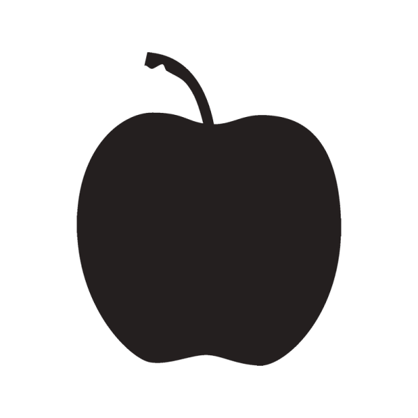 Наклейка яблоко