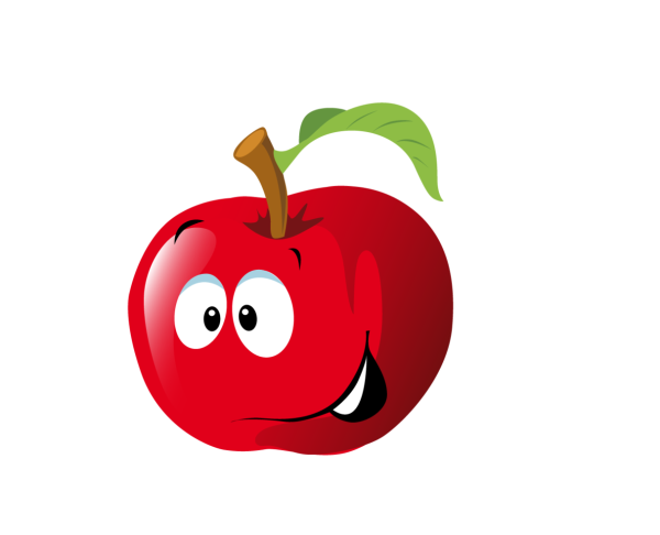 Яблоко стикер