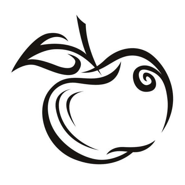 Стикер яблочко