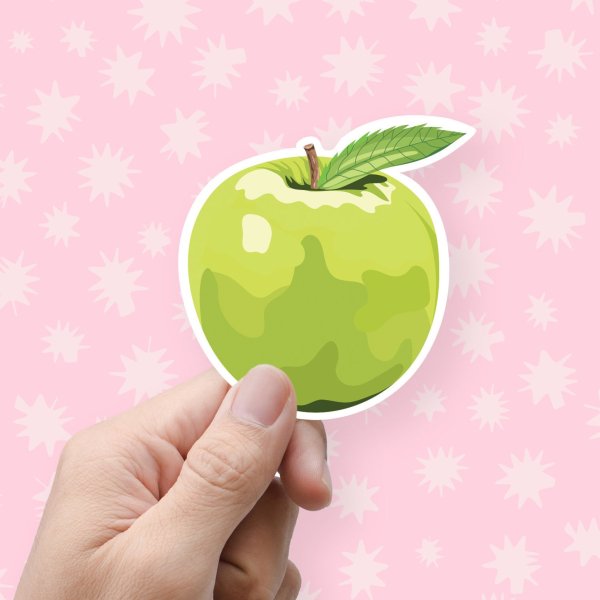 Стикер яблочко