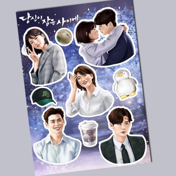 Наклейки с дорамами