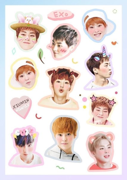 Стикеры Кей поп