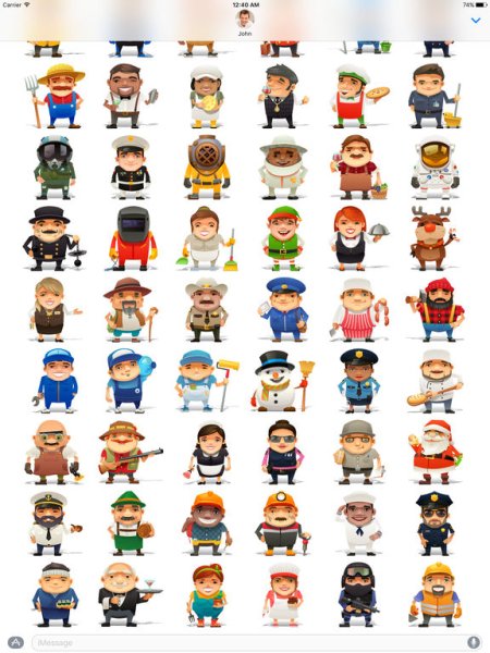 Стикеры профессии