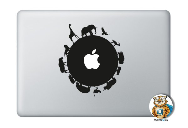 Креативные наклейки на ноутбук