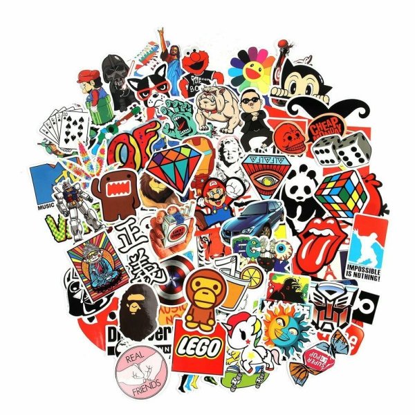 Стикеры современные