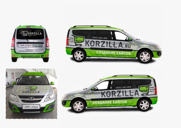 Лада Ларгус Сбермаркет