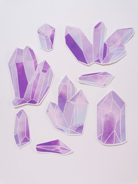 Стикеры "Кристалл"