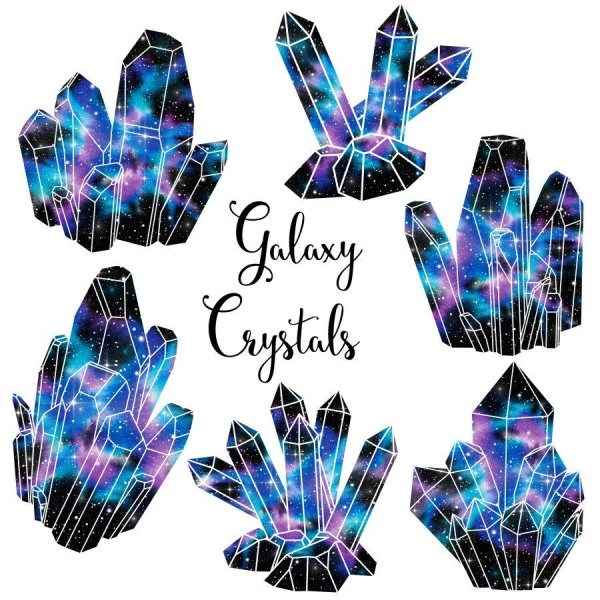 Кристалл аметист арт