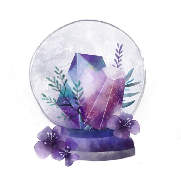 Стикеры "Кристалл"