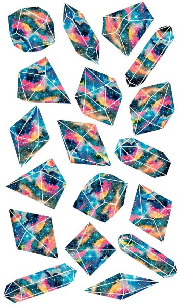 Алмаз мультяшный