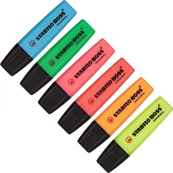 Маркеры выделители Stabilo Boss