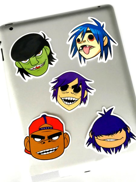 Gorillaz Stickers