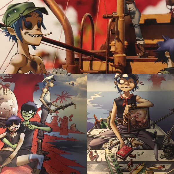 Нудл в маске тату