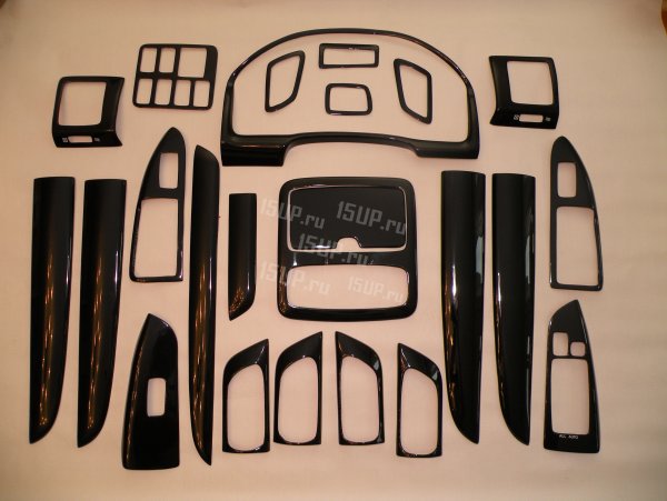 Накладки в салон Тойота ленд Крузер Прадо 120