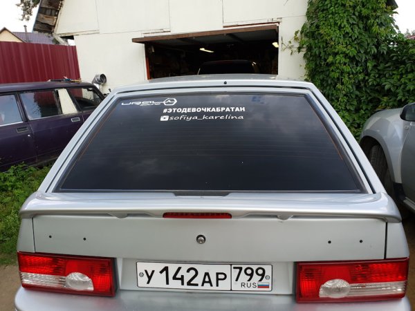 Наклейки Лада 2114