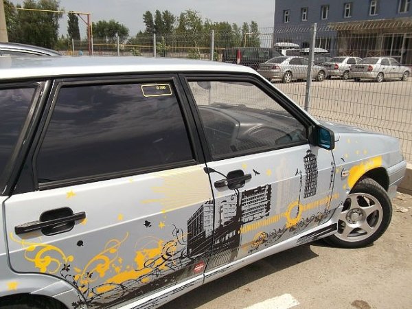 Наклейки на ВАЗ 2114