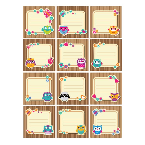 Наклейки детям в тетради