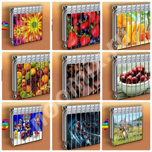 Наклейка на батарею