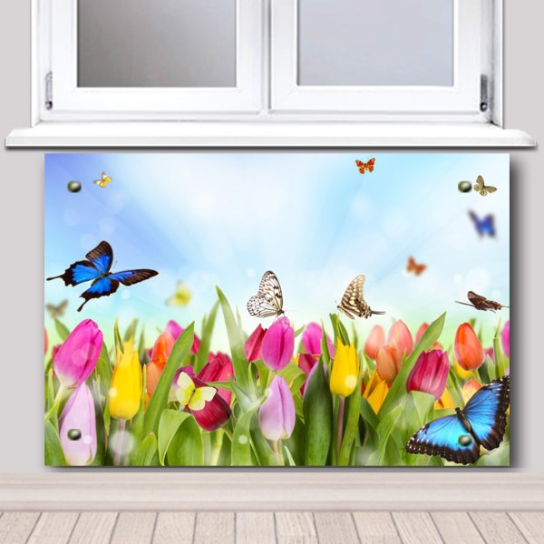 Стеклянный экран для батареи