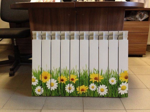 Наклейки на радиаторы отопления