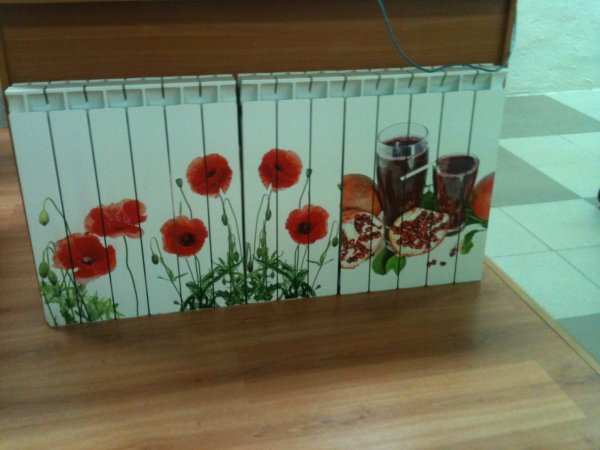 Декоративный экран для радиатора отопления