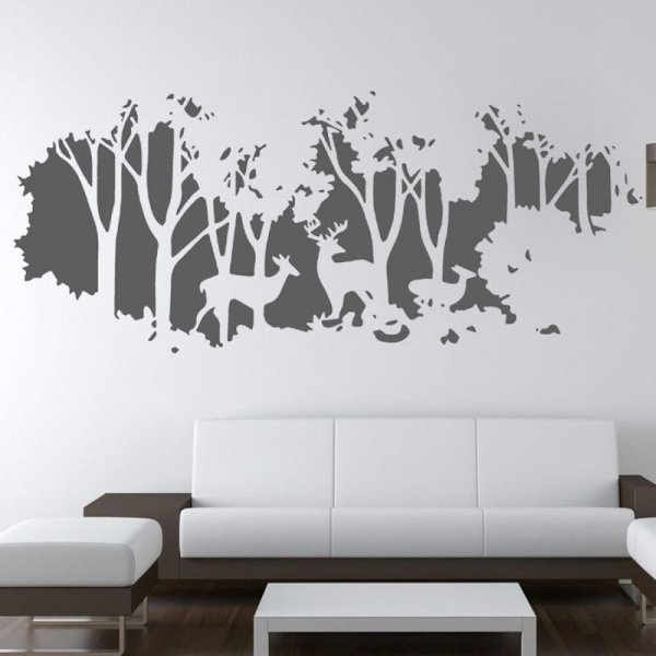 Интерьерные трафареты на стены