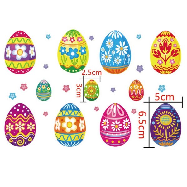 Наклейки "пасхальные яйца"