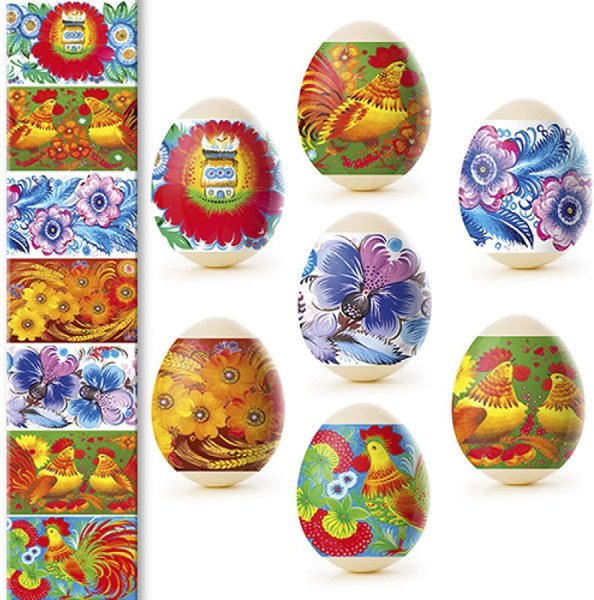 Пасхальные наклейки