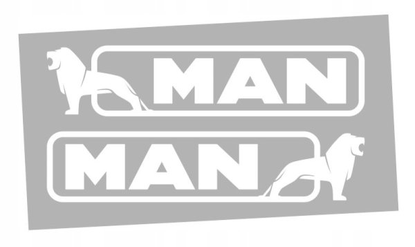 Наклейка man