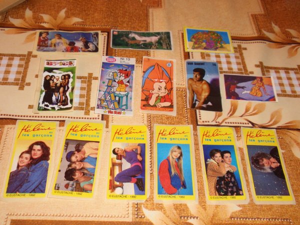 Жвачки из детства с наклейками