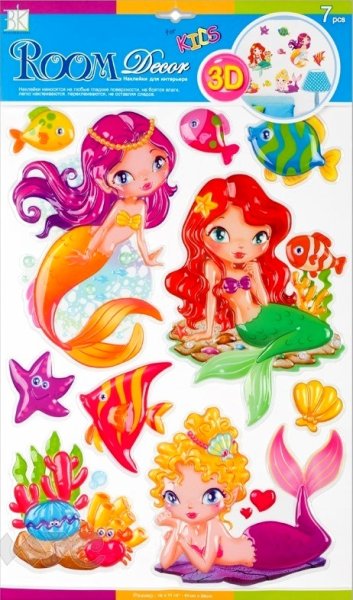 Наклейка Русалка