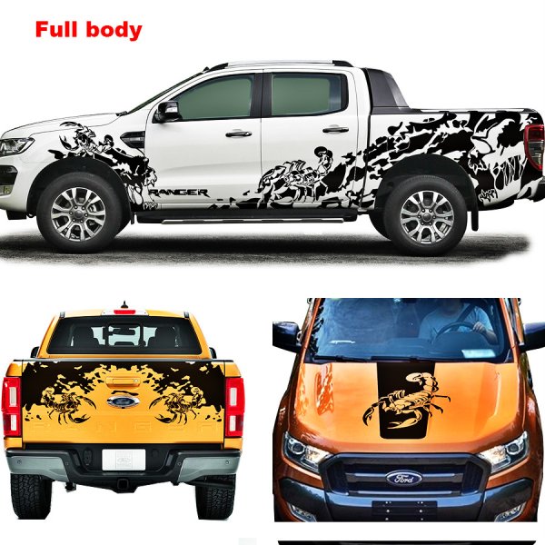 Наклейки на Хайлюкс пикап