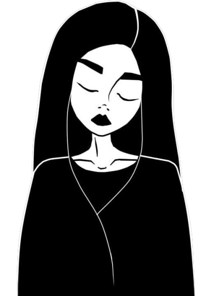 Картинки для срисовки девочки