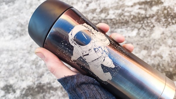 Vetta термос металлический "с 23 февраля!" 1,00л