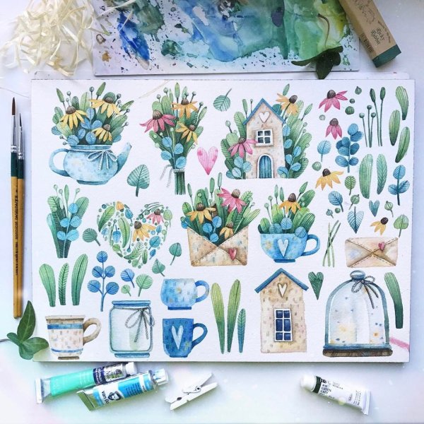 Высечки для скрапбукинга птичка