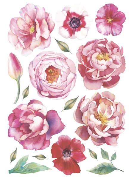 Весенние наклейки