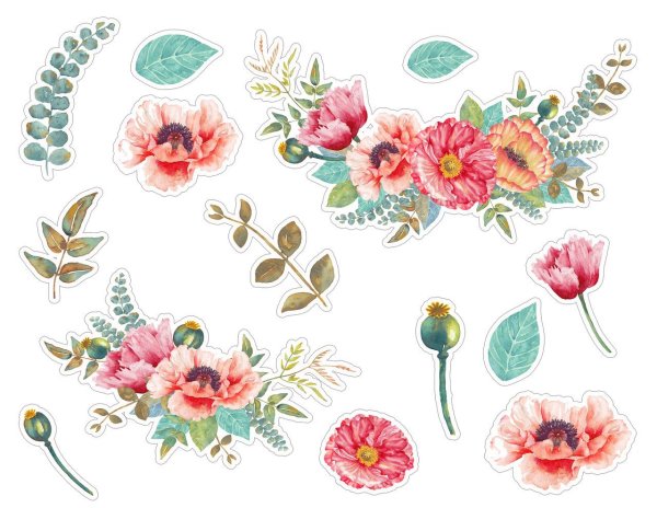 Акварельные Стикеры